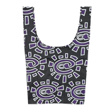 purple @sun ripstop bag - black