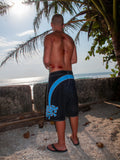stussy boardshorts - black