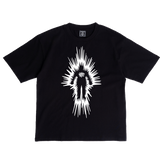electric man tshirt - black
