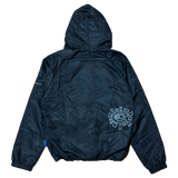 nylon bandemic jacket - black