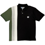 highly education polo - black/green/white/grey