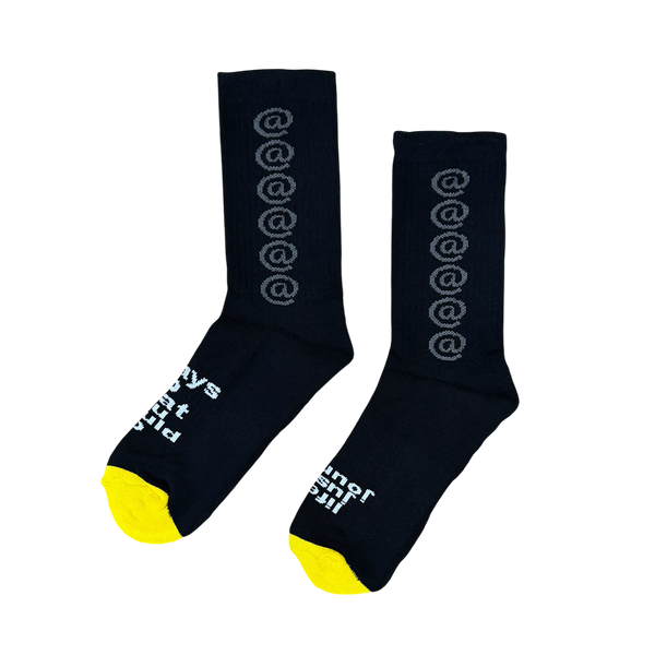 @@@@@@ sock - black/grey