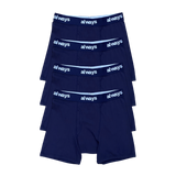 4pack cotton briefs - navy