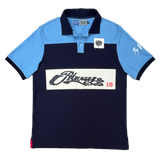 educated zane polo - navy/blue