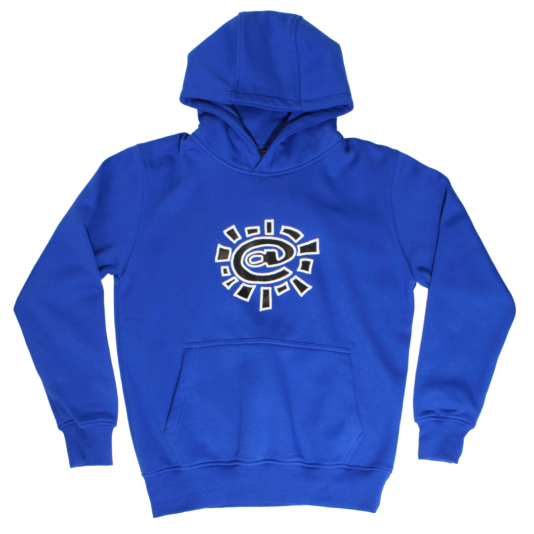 royal blue @sun hoodie – always do what you should do