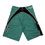 A.I boardshorts - turquoise / black