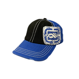 bong cap - blue/black