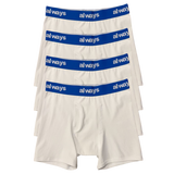 4pack cozy cotton briefs - blue band