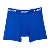 4pack cotton briefs - royal blue