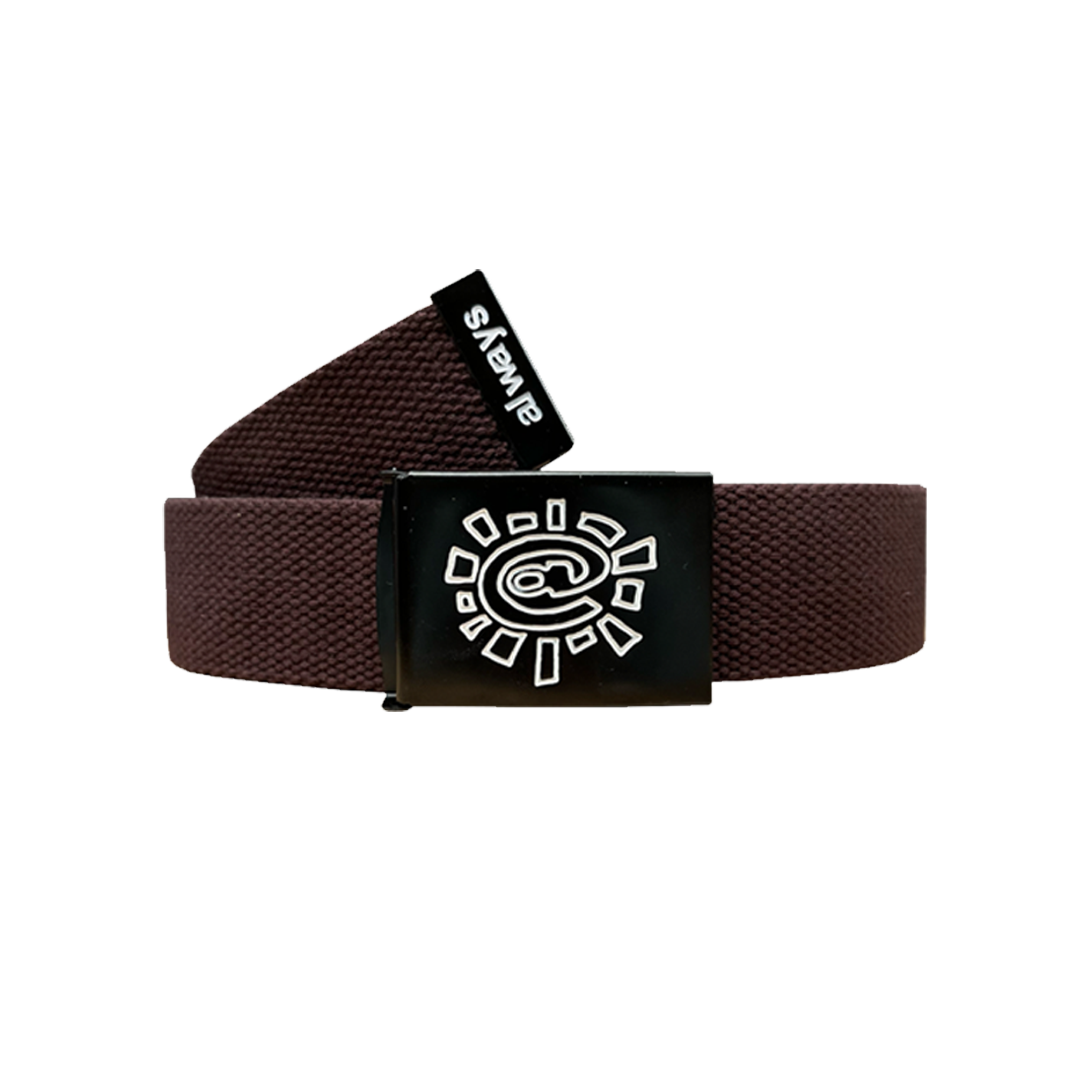 小物 always do what you should do sun belt embossed @sun belt brown – always do what you should do