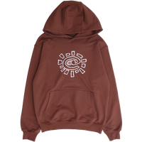 scribble @sun hoodie - brown