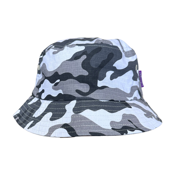 ripstop bucket hat - snow camo