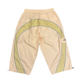 nylon quicky capri - cream/green