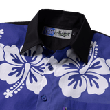 landon longsleeve - blue/white/black