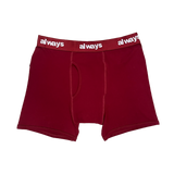 4pack cozy cotton briefs - crimson
