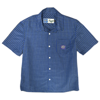 criss cross purple label shirt - navy