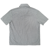 criss cross purple label shirt - white/black