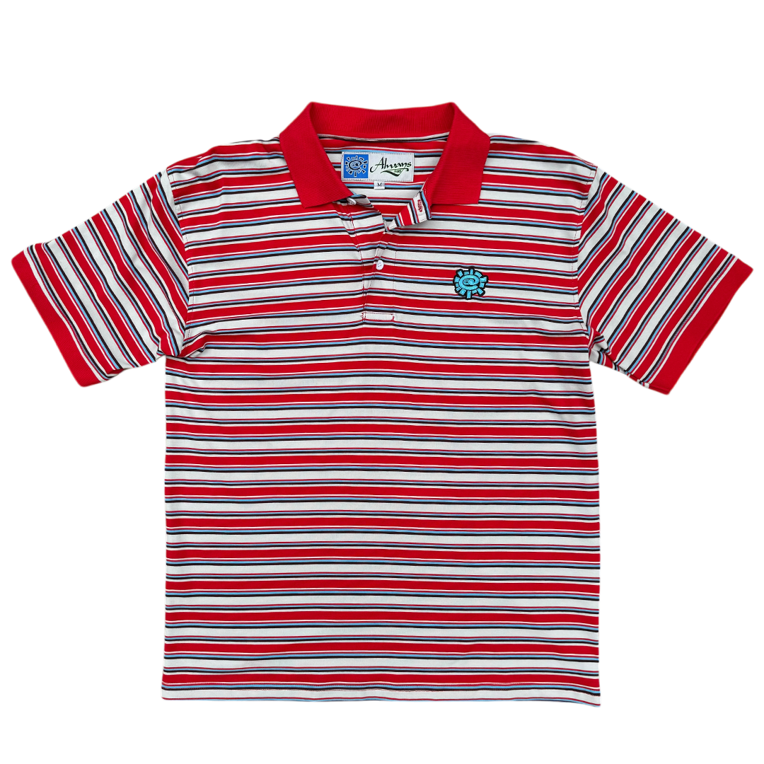 educated polo red blue white always do what you should do