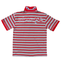 educated polo - red/blue/white