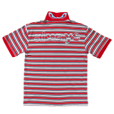 educated polo - red/blue/white