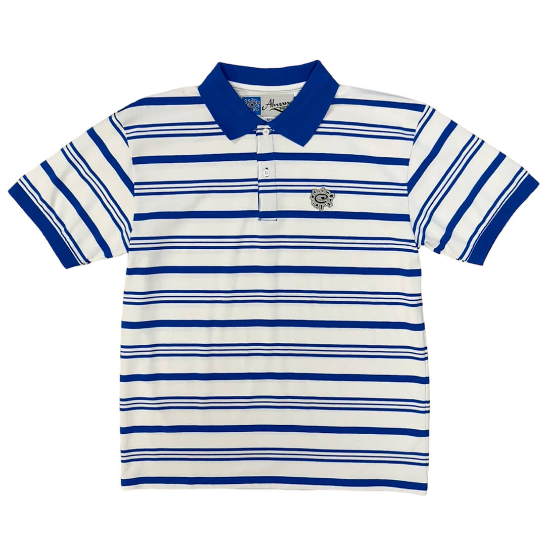 educated polo - blue stripe – always do what you should do educated polo - blue stripe – always do what you should do