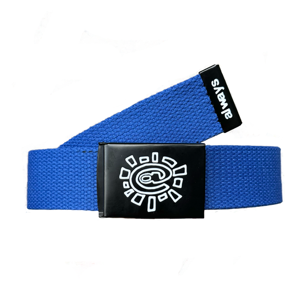 embossed @sun belt - blue – always do what you should do embossed @sun belt - blue – always do what you should do