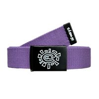 embossed @sun belt - purple