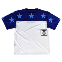 star mesh football jersey blue/navy