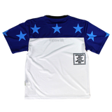 star mesh football jersey blue/navy