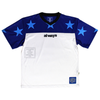 star mesh football jersey blue/navy