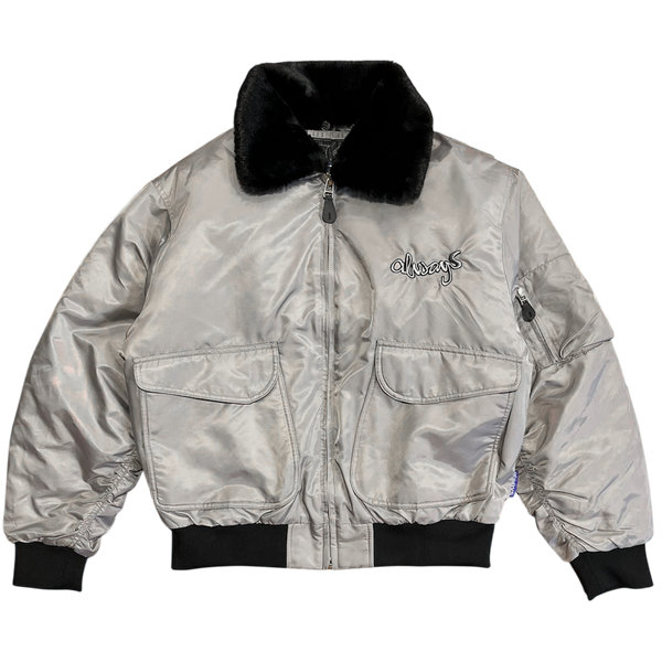 g-15 nylon jacket - grey