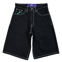 heavy duty unisex denim shorts - purple label