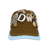 adwysd fun hat - blue/brown