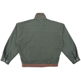 reversible rio jacket - khaki / brown