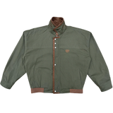 reversible rio jacket - khaki / brown