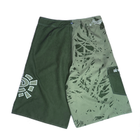 A.I boardshorts - green leaf
