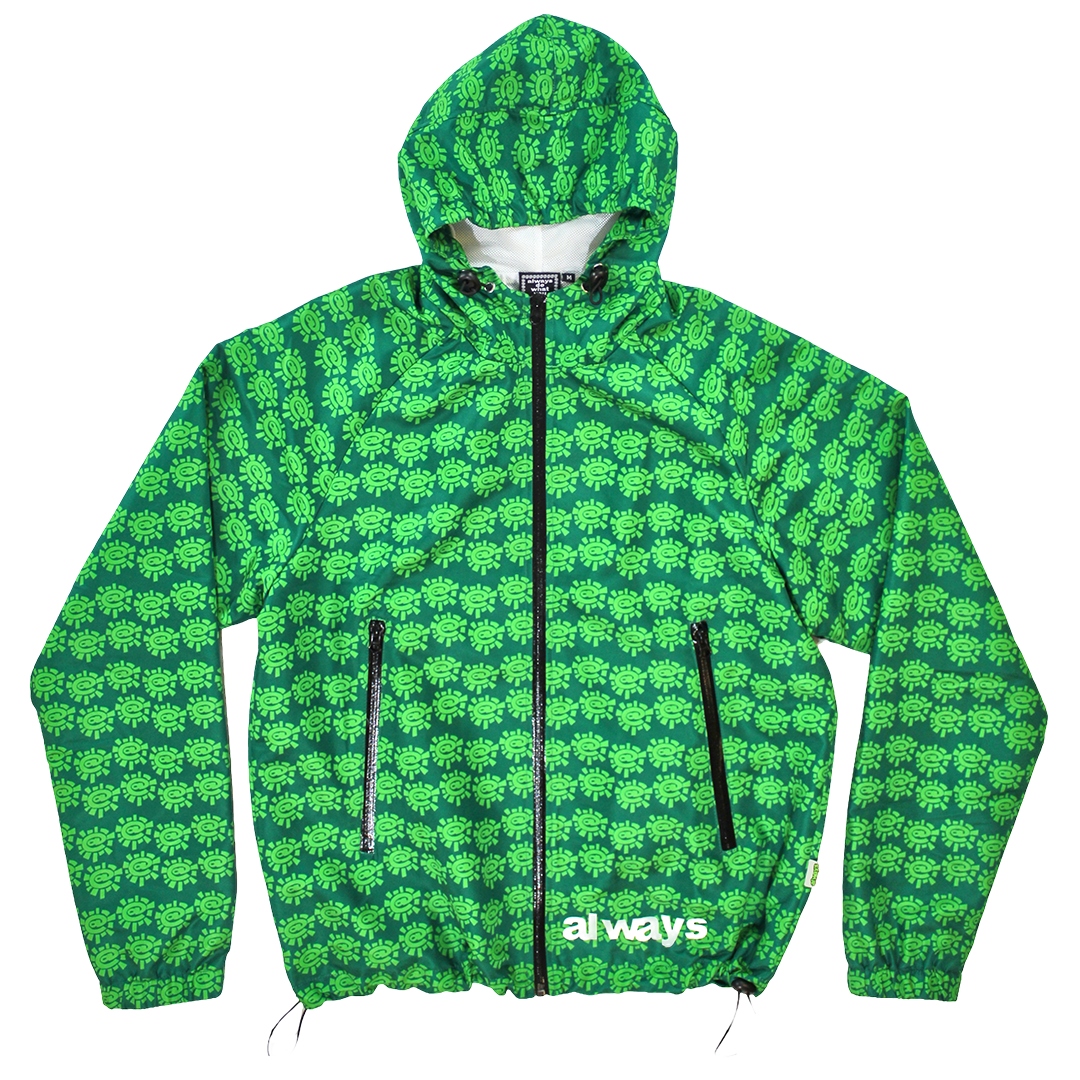 two tone green bandemic jacket – always do what you should do two tone green bandemic jacket – always do what you should do