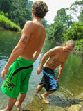 stussy boardshorts - green