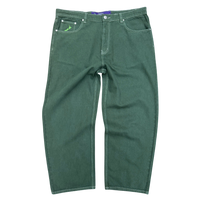 unisex denim - dark green