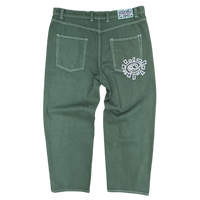 unisex denim - dark green