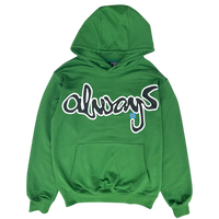 snapper rocks hoodie - forest green
