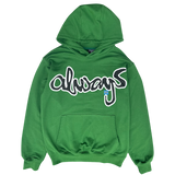 snapper rocks hoodie - forest green