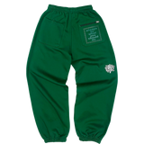 rel@xed forest green jogger