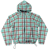 bandemic jacket - green plaid