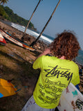 world tour tshirt - lime