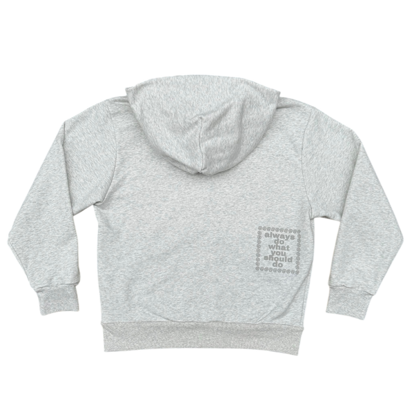 premium zip up hoodie - grey – always do what you should do premium zip up hoodie - grey – always do what you should do