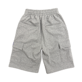 cargo jogger shorts - grey