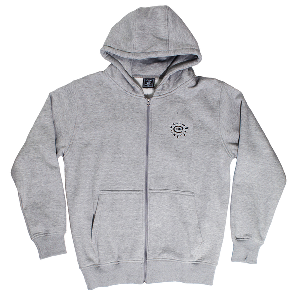 small @sun zip up hoodie - grey – always do what you should do small @sun zip up hoodie - grey – always do what you should do