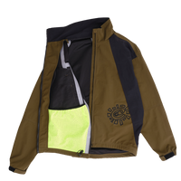 hella handsome jacket - green/black
