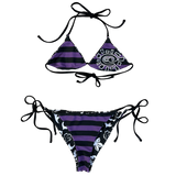 reversible bikini - black/purple